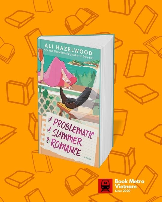 The book cover for Problematic Summer Romance by Ali Hazelwood.