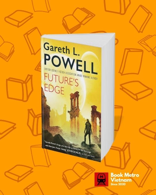 The book cover for the hard science fiction novel, Future's Edge by Gareth L. Powell.