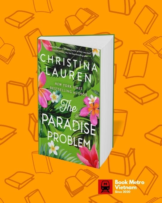 The book cover for The Paradise Problem, a fun beach read for 2025.