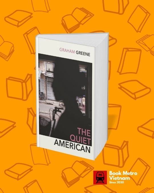 The book cover of The Quiet American by Graham Greene.