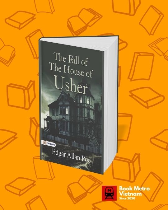 The book cover for The Fall of the House of Usher by Edgar Allan Poe