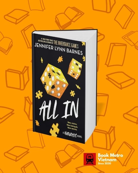 The book cover for All In by Jennifer Lynn Barnes.