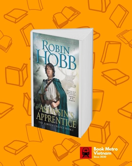 The book cover for Assassin's Apprentice by Robin Hobb.