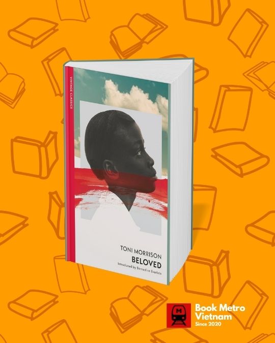The book cover for the novel Beloved by Toni Morrison.