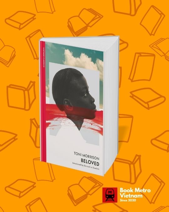 The book cover for the novel Beloved by Toni Morrison.