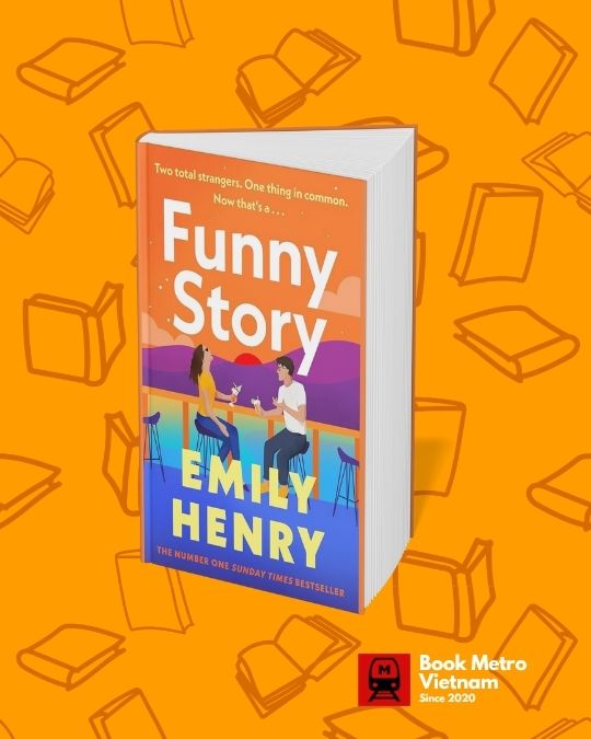 The book cover for Funny Story by Emily Henry, a perfect beach read.