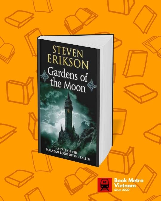 The book cover for Gardens of the Moon, the first book in the Malazan series.