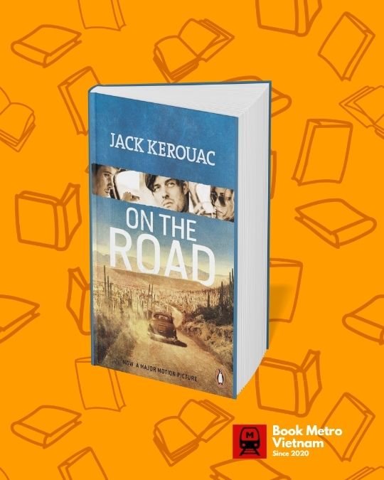 The book cover for the classic novel, On the Road by Jack Kerouac.