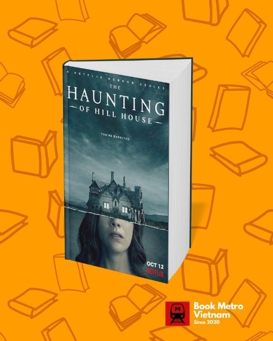 The book cover for the psychological horror novel, The Haunting of Hill House.