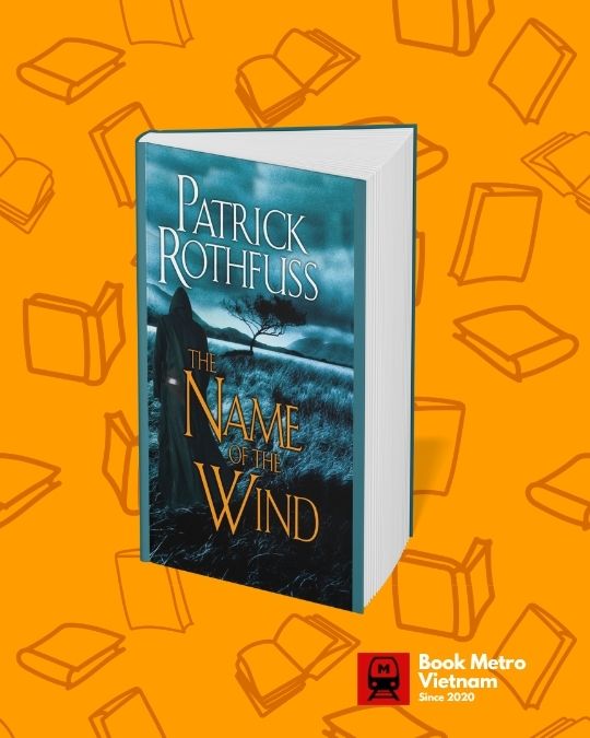 An illustration representing The Name of the Wind by Patrick Rothfuss.