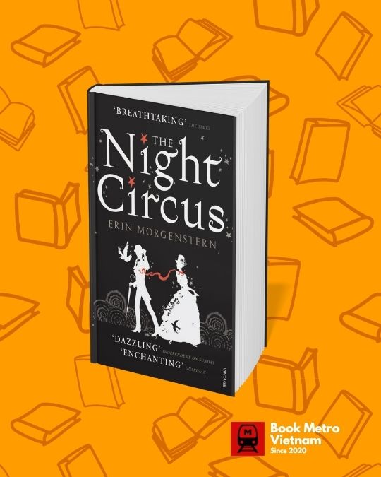 The book cover for The Night Circus by Erin Morgenstern.