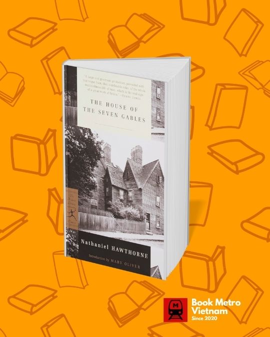 The book cover for The House of the Seven Gables by Nathaniel Hawthorne.