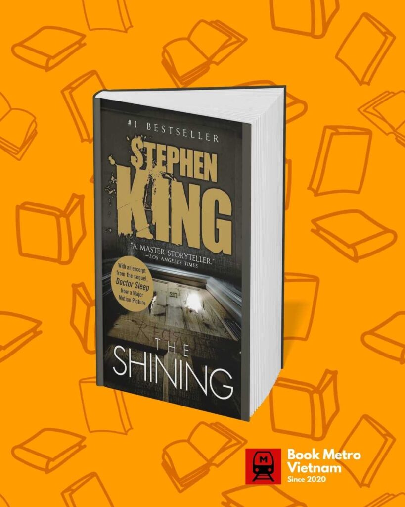 the cover of the shining by stephen king