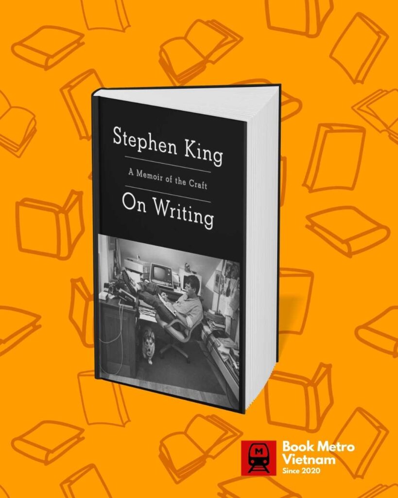 the book cover of on writing by stephen king
