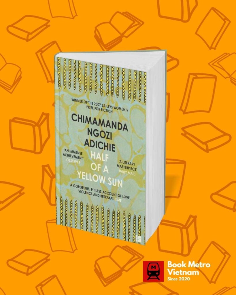 the book cover of half of a yellow sun